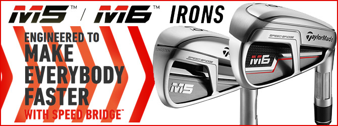 Taylormade M5/M6 Irons