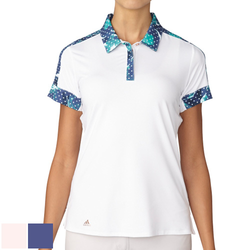 "AfB_XSt Ladies Sport Print SS Polo"