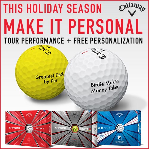 CallawayhLEFCSt 2019 Free Personalization Golf Ballsh4199