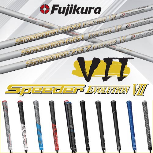 Fujikura Speeder Evolution VII Wood Shaft with Shaft Adapter - Fairway