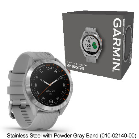Garmin Approach S40 GPS Golf Smart Watch - Fairway Golf Online 