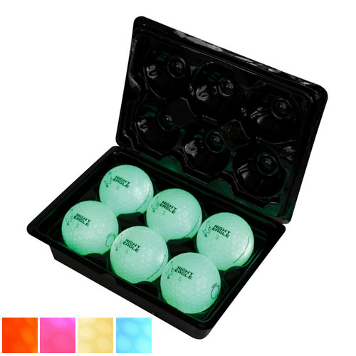Global Tour Golf""hNight Eagle Light Up Golf Balls (6 Pack)h5984