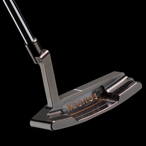 Kronos Golf""hNmX@p^[ Golf Touch Top Line Refined PVD Carbon Putterh56700