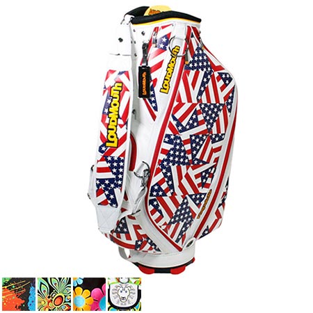 LoudMouthhEh}EXSt 9 Inch Staff Golf Bagh34020