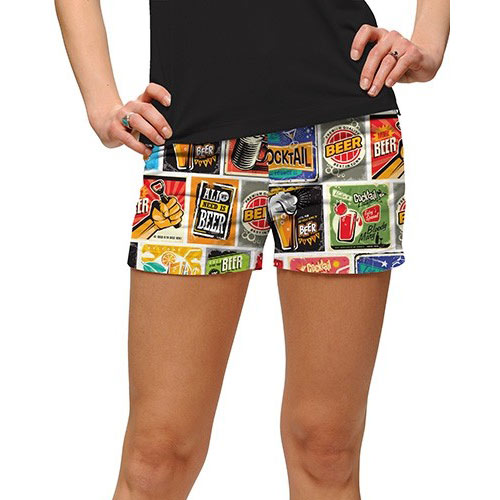 LoudMouthhEh}EXSt Ladies Loudmouth Soup Mini Shorth4032
