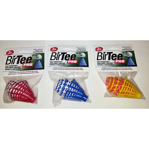 "BirTee Pros Multi-Color 8 Packs"