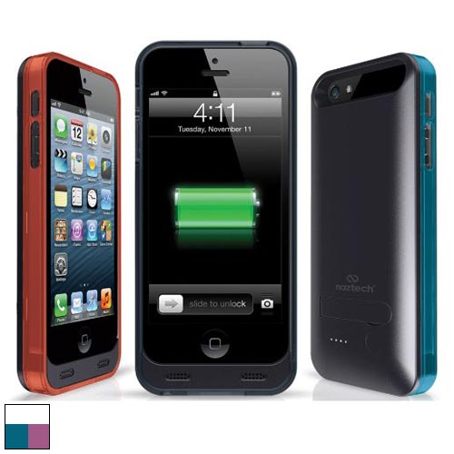 NaztechhNaztech Power Cases for Apple iPhone 5/5s w/Kickstandh6614
