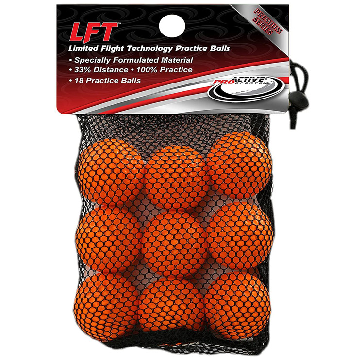 ProActive LFT Limited Flight Technology Practice Golf Balls