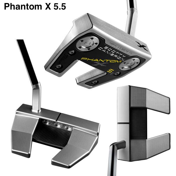 メーカー直送 タイトリスト スコッティキャメロン ファントムX 5.5 ショートネック パター PhantomX