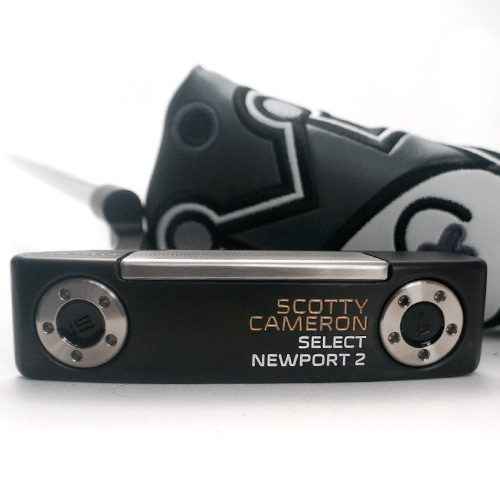 ScottyCameronhXRbeBL Newport 2 Black/Gold Custom Putterh99645