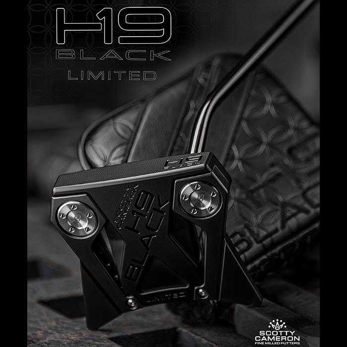 ScottyCameronhXRbeBL Limited Release H-19 Black Putterh155400