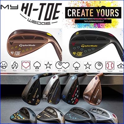 TaylormadehTaylorMade Milled Grind MyHi-Toe Wedgeh0