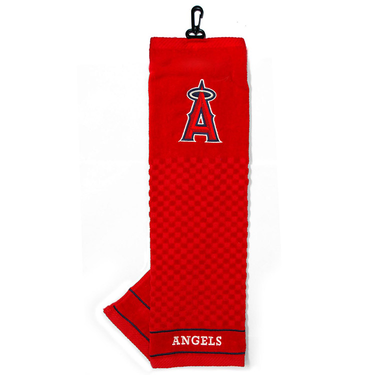 Team Golf""hMLB Los Angeles Angels Embroidered Golf Towelh1574