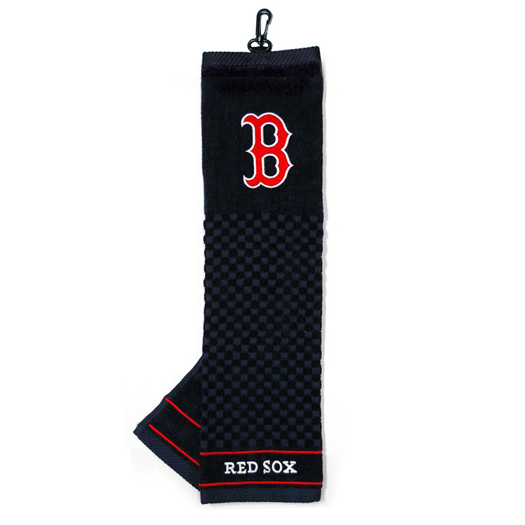 Team Golf""hMLB Boston Red Sox Embroidered Golf Towelh1574