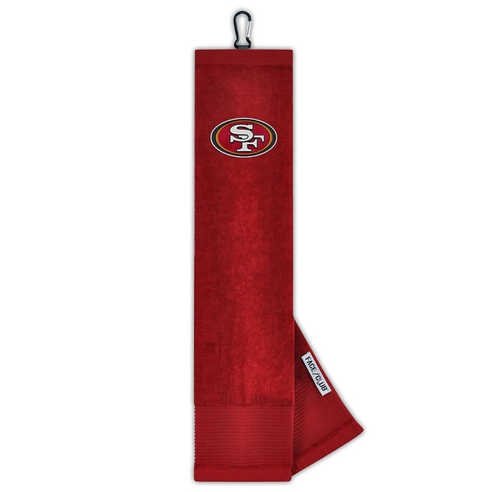 NFL San Francisco 49ers Tri-Fold Embroidered Golf Towel