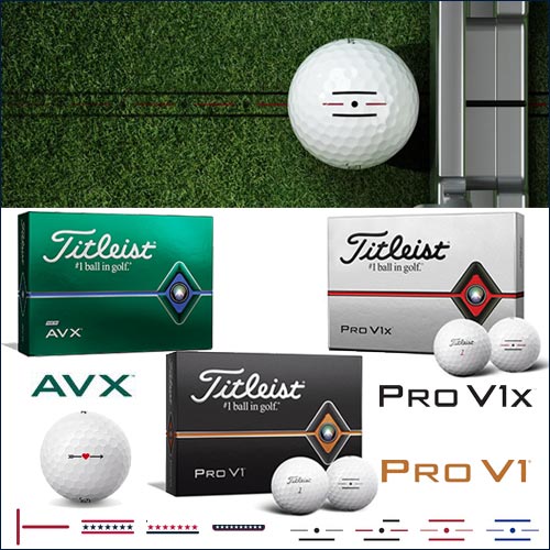 Titleisth^CgXg Pro V1 & Pro V1x Alignment Aids Logo Golf Ball (JX^{[)h70560
