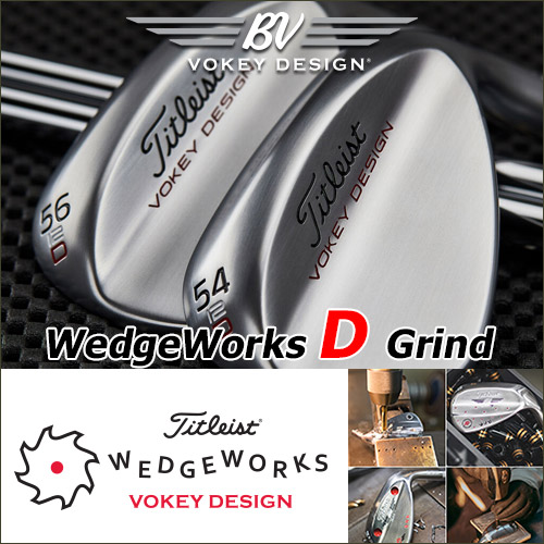 Titleisth^CgXg Vokey Design WedgeWorks D Grind Custom Wedge (JX^EFbW) h20475